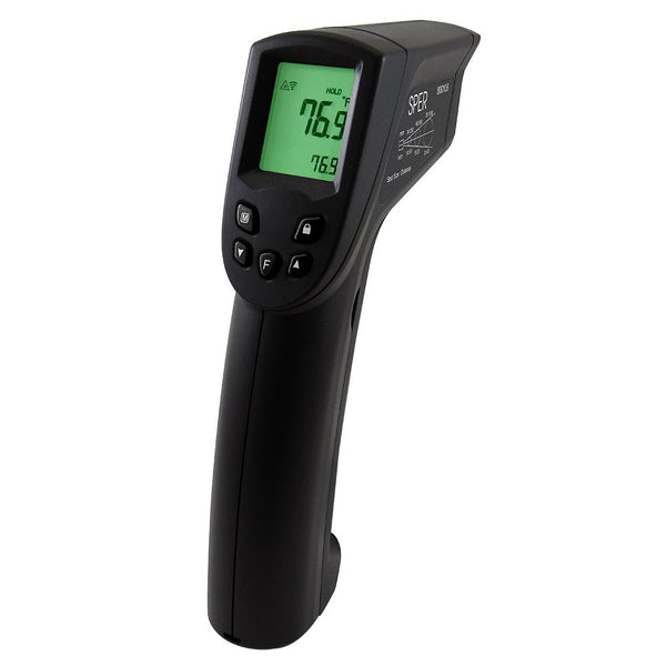 Advanced Infrared Thermometer Gun with Alarm and Thermocouple 12:1 / 1400ºF